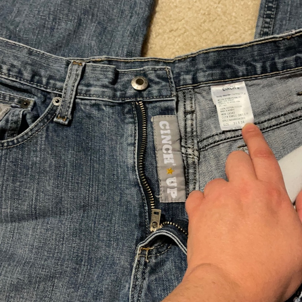 Cinch denim 31x34